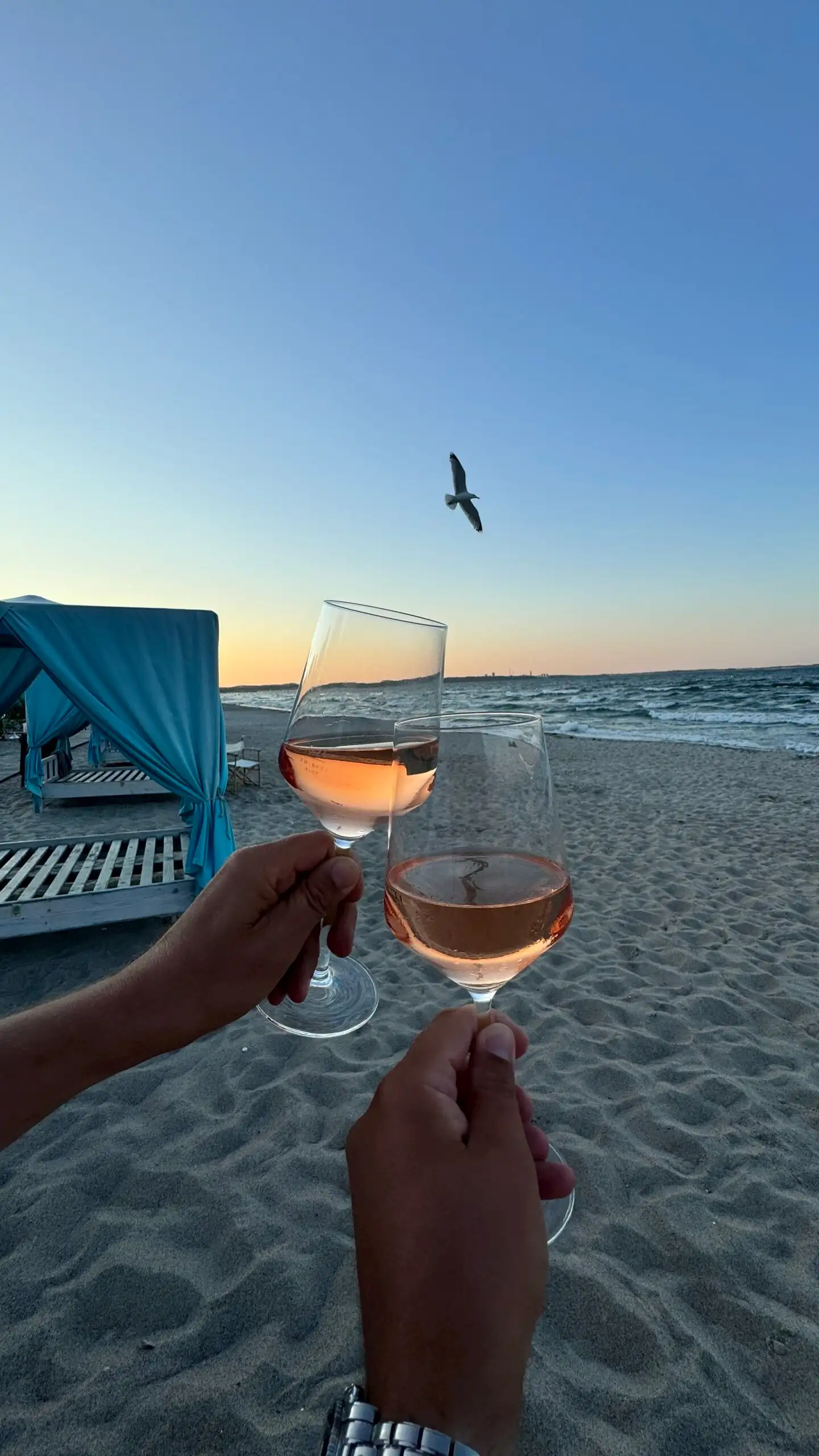 Hamptons Scharbeutz – wein abends